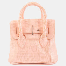 Luxury leather sustainable silk small handbag shoulder bag