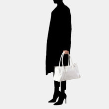 Luxury leather sustainable silk doctor shaped handbag