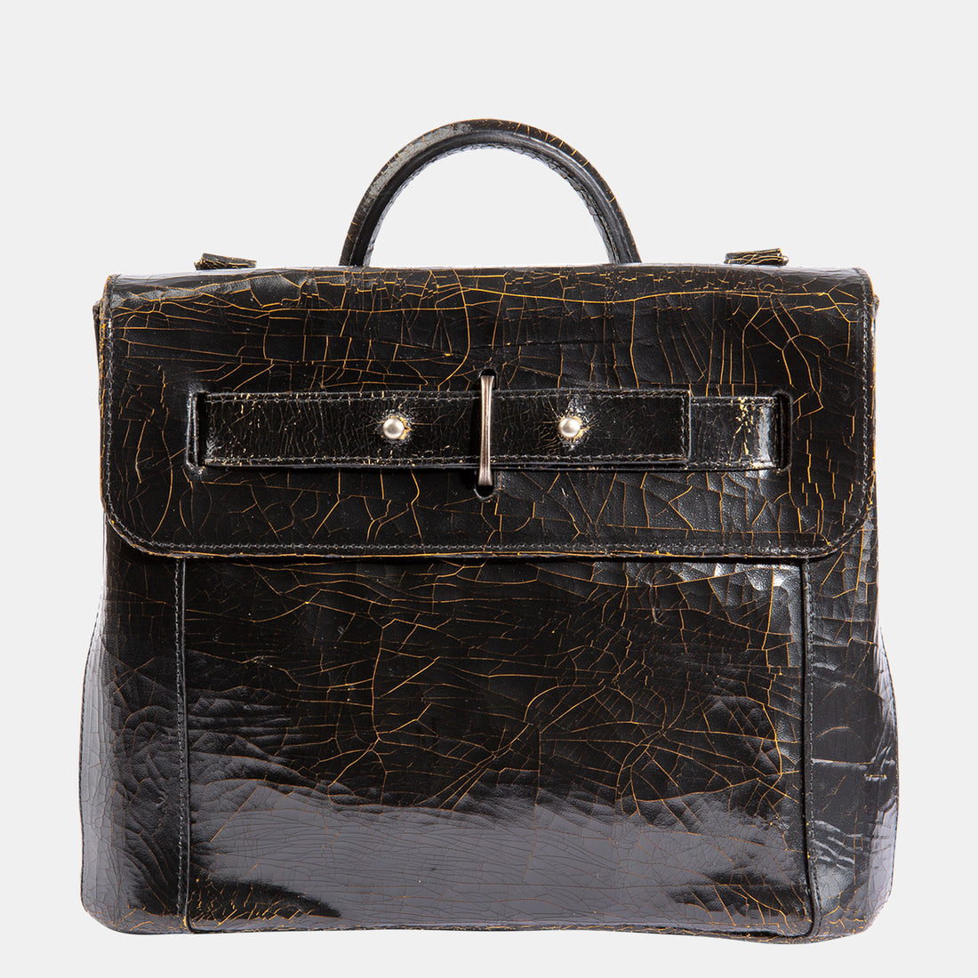 Luxury leather sustainable silk handbag crossbody backpack