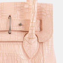 Luxury leather sustainable silk small handbag shoulder bag
