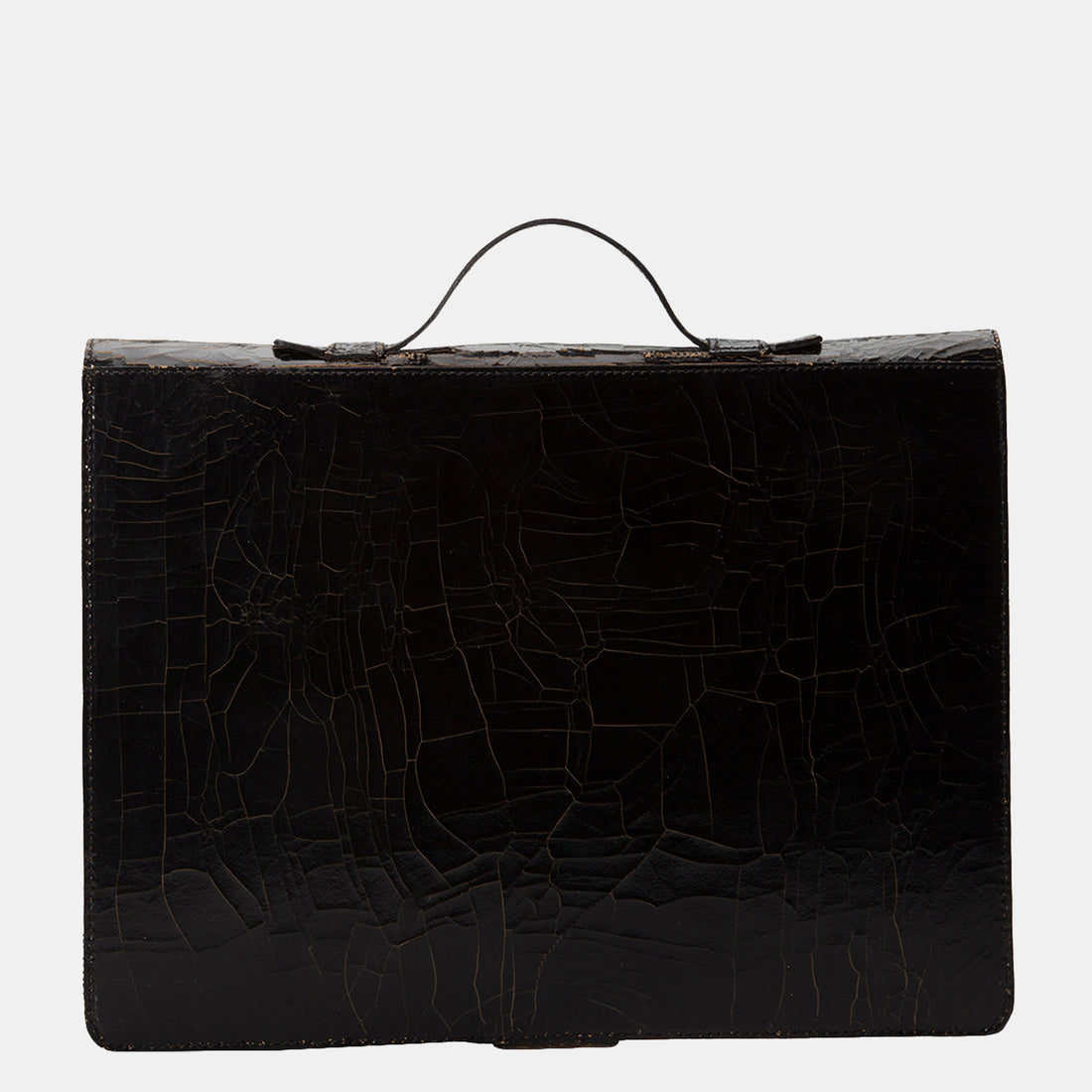 Luxury leather sustainable silk laptop case briefcase carry-on carryall