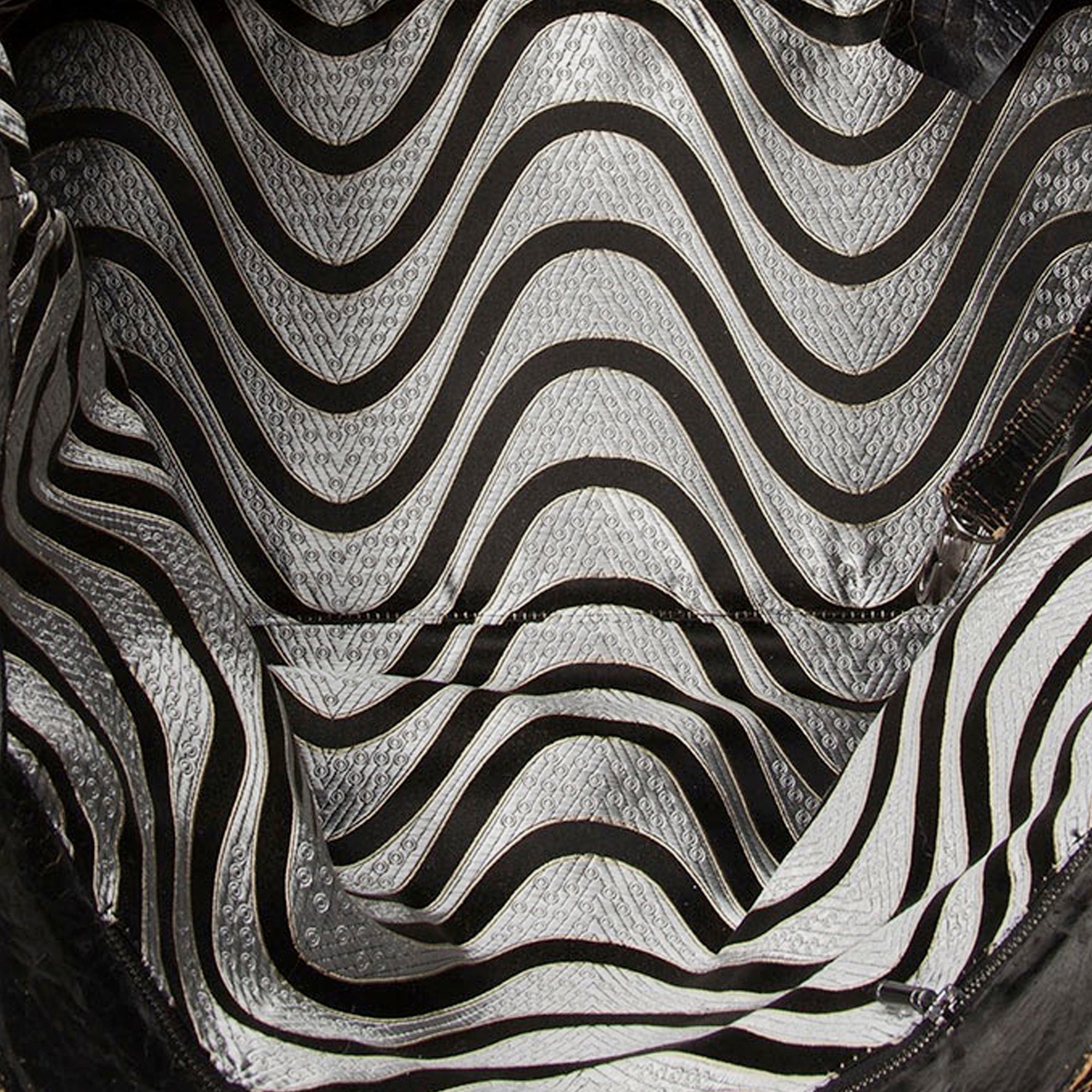 Luxury leather sustainable silk carry-on carry all luggage