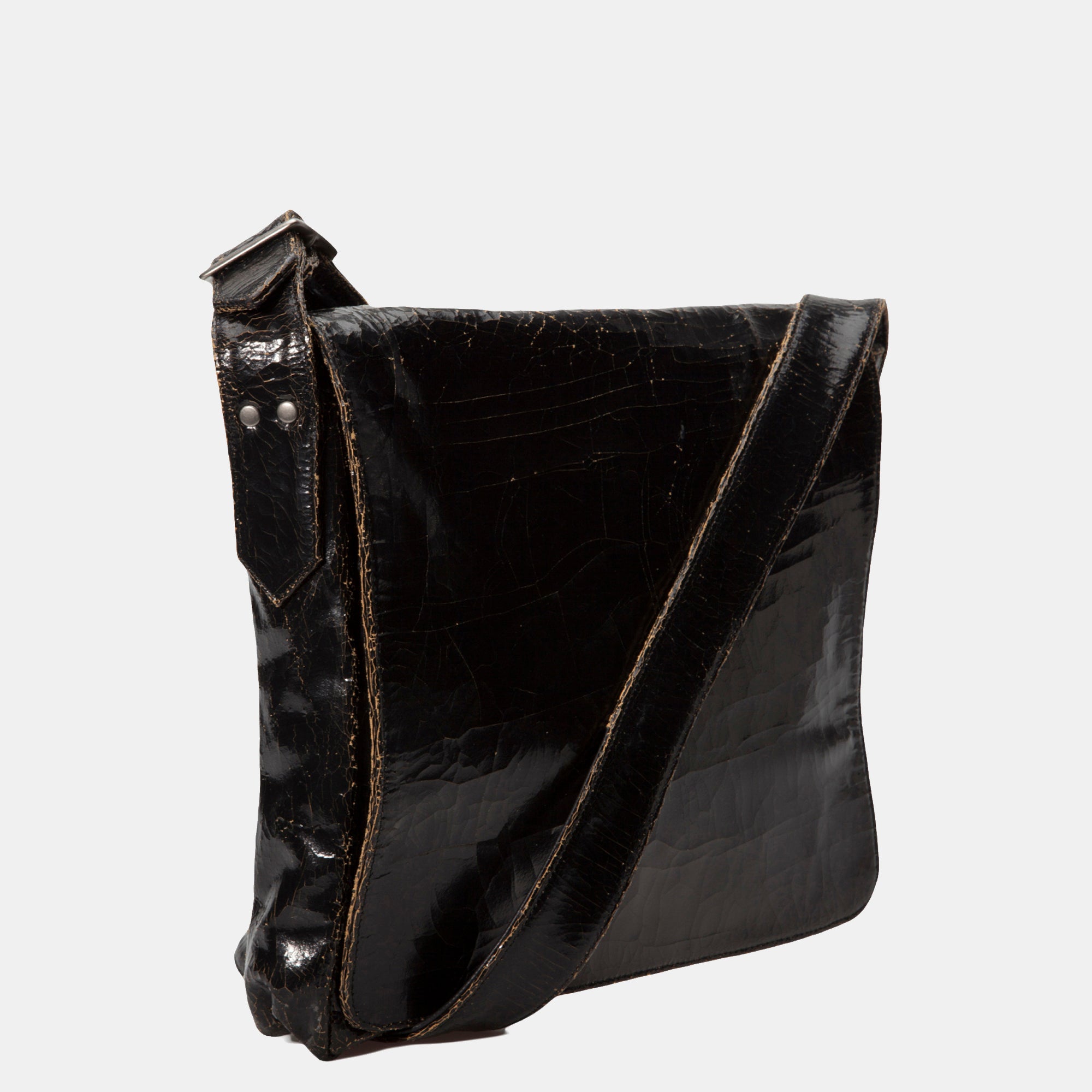 Luxury leather sustainable silk crossbody hip bag handbag messenger