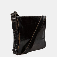 Luxury leather sustainable silk crossbody hip bag handbag messenger
