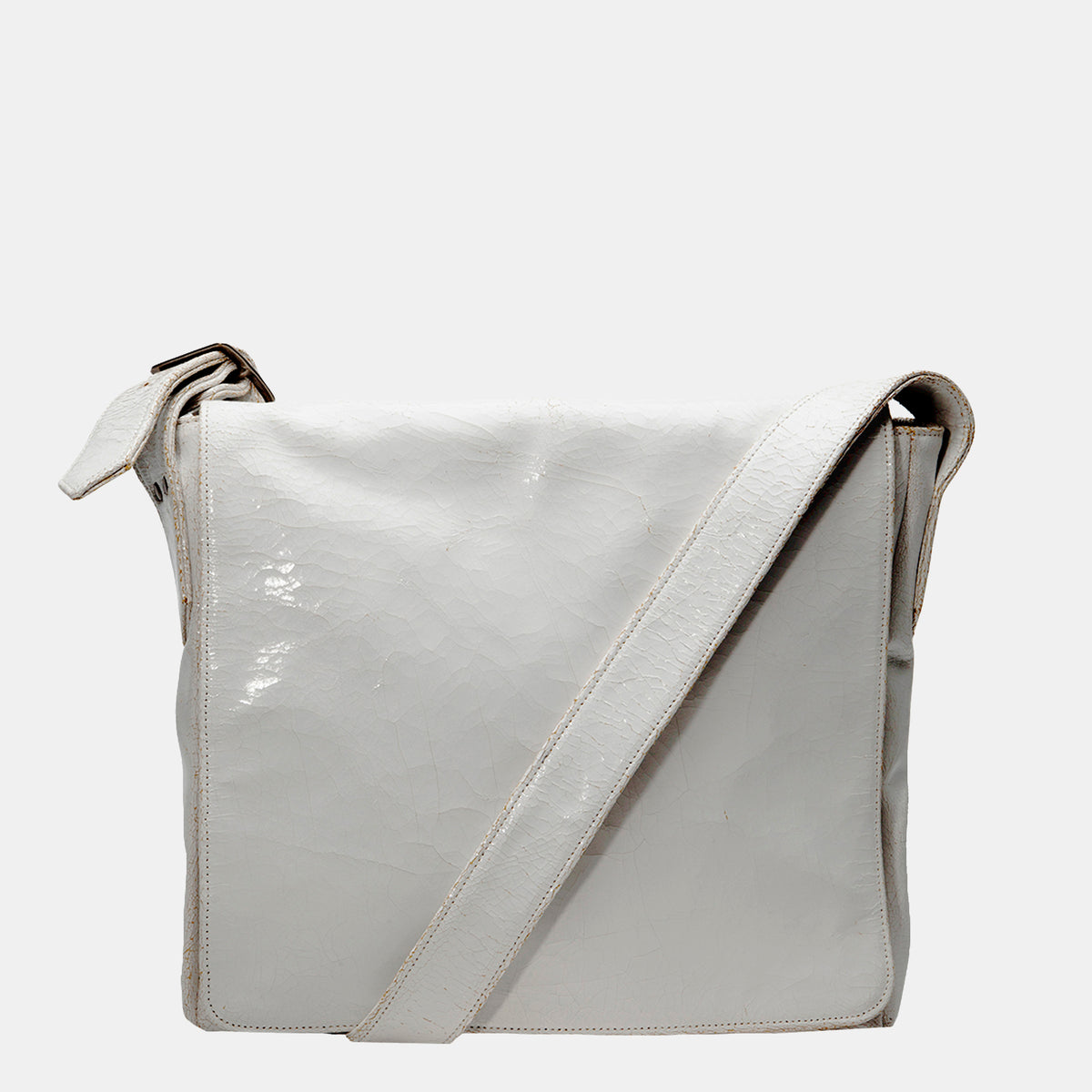 Luxury leather sustainable silk crossbody hip bag handbag messenger