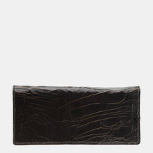 Luxury leather sustainable silk wallet passport