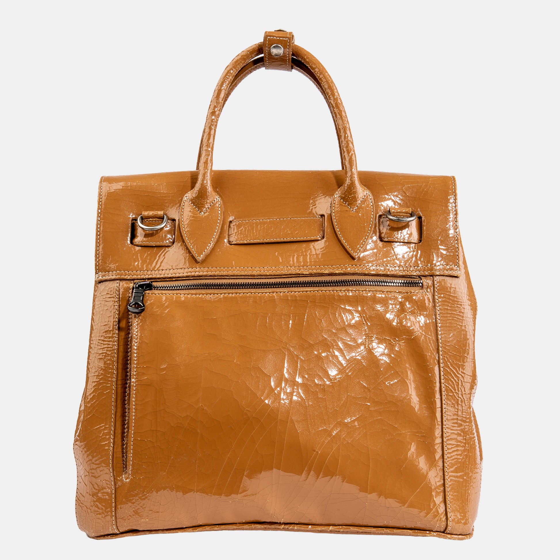 Luxury leather sustainable silk crossbody hip bag handbag