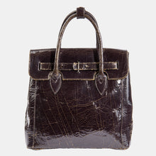 Luxury leather sustainable silk crossbody hip bag handbag