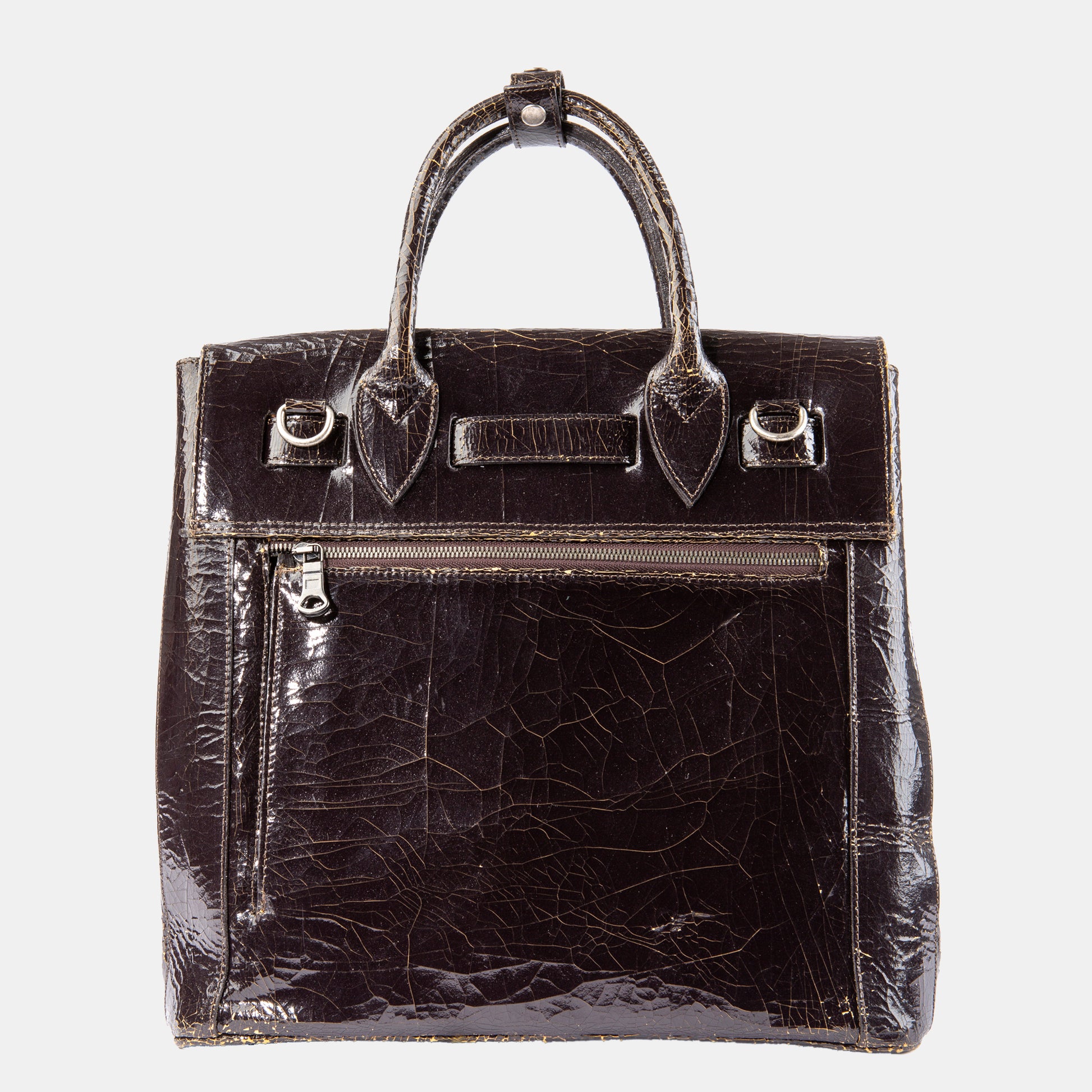 Luxury leather sustainable silk crossbody hip bag handbag