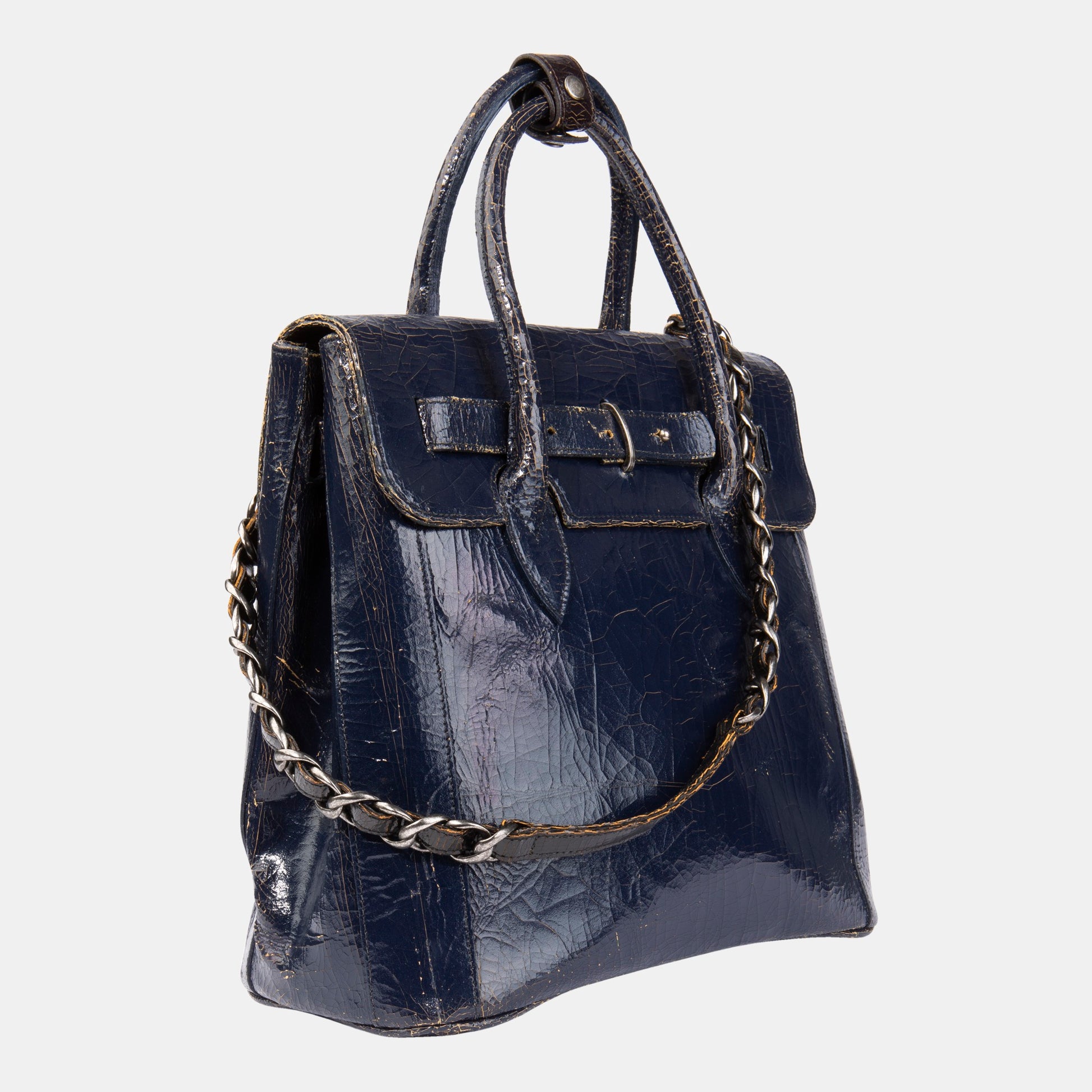 Luxury leather sustainable silk crossbody hip bag handbag