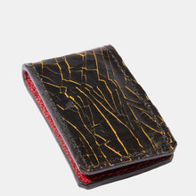 Luxury leather sustainable silk magnet clip