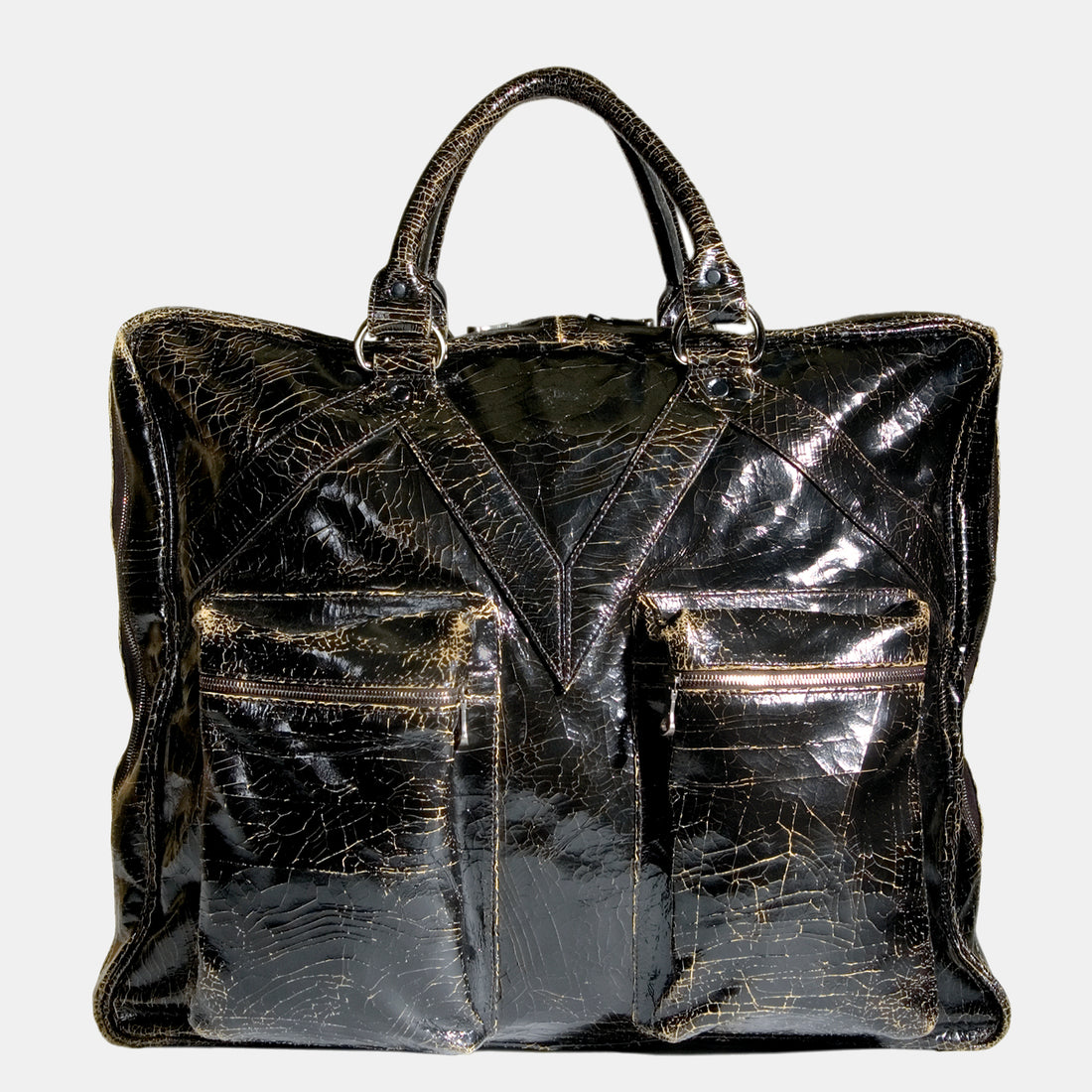 Luxury leather sustainable silk garment bag carry-on carryall luggage