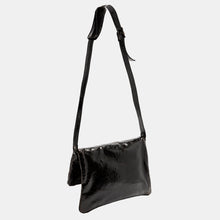 Luxury leather sustainable silk handbag clutch crossbody messenger