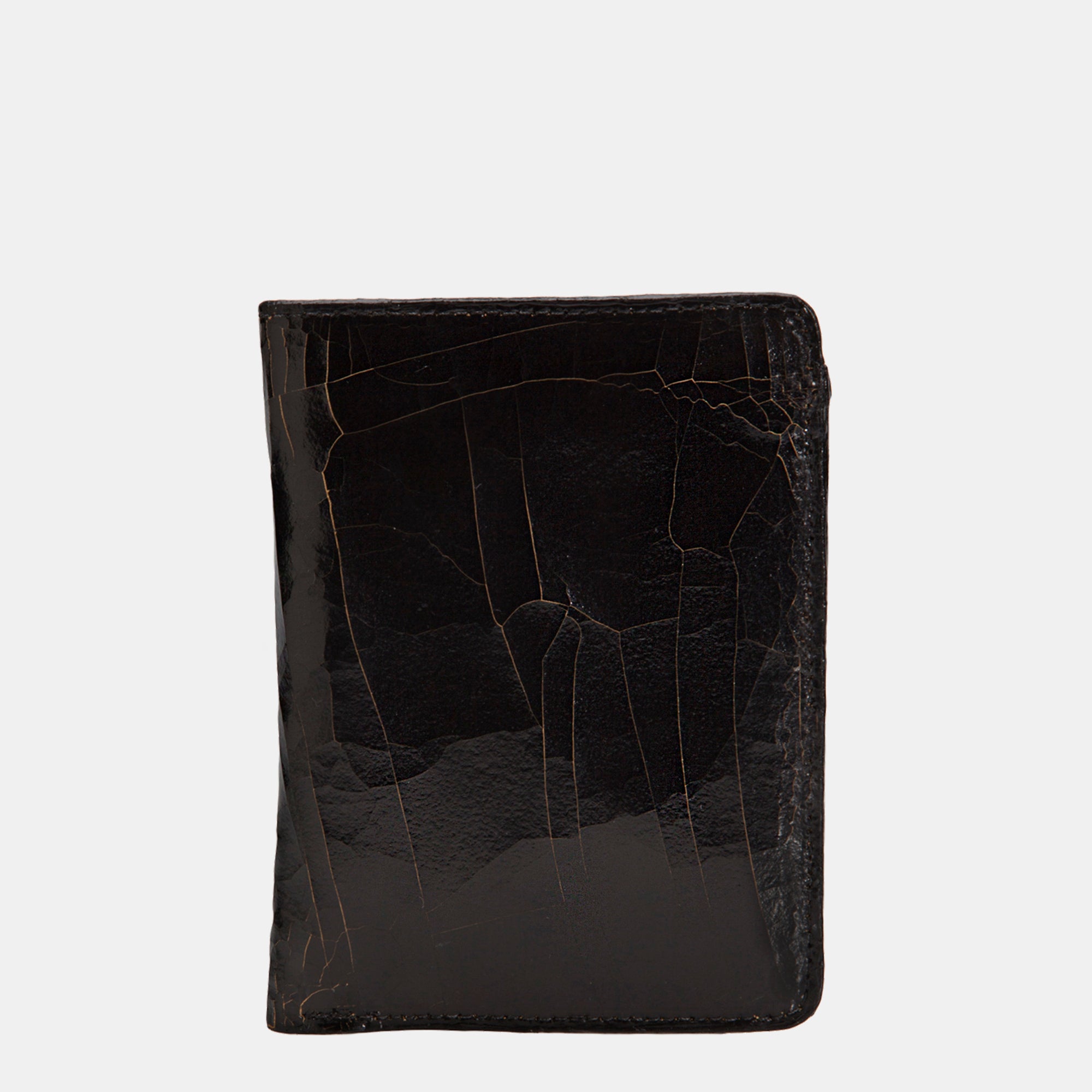 Luxury leather sustainable silk passport holder wallet