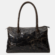 Luxury leather sustainable silk doctor shaped handbag
