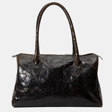 Luxury leather sustainable silk doctor shaped handbag