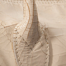 Luxury leather sustainable silk doctor shaped handbag