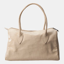 Luxury leather sustainable silk doctor shaped handbag
