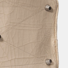 Luxury leather sustainable silk doctor shaped handbag