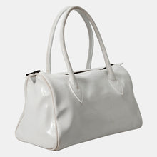 Luxury leather sustainable silk doctor shaped handbag
