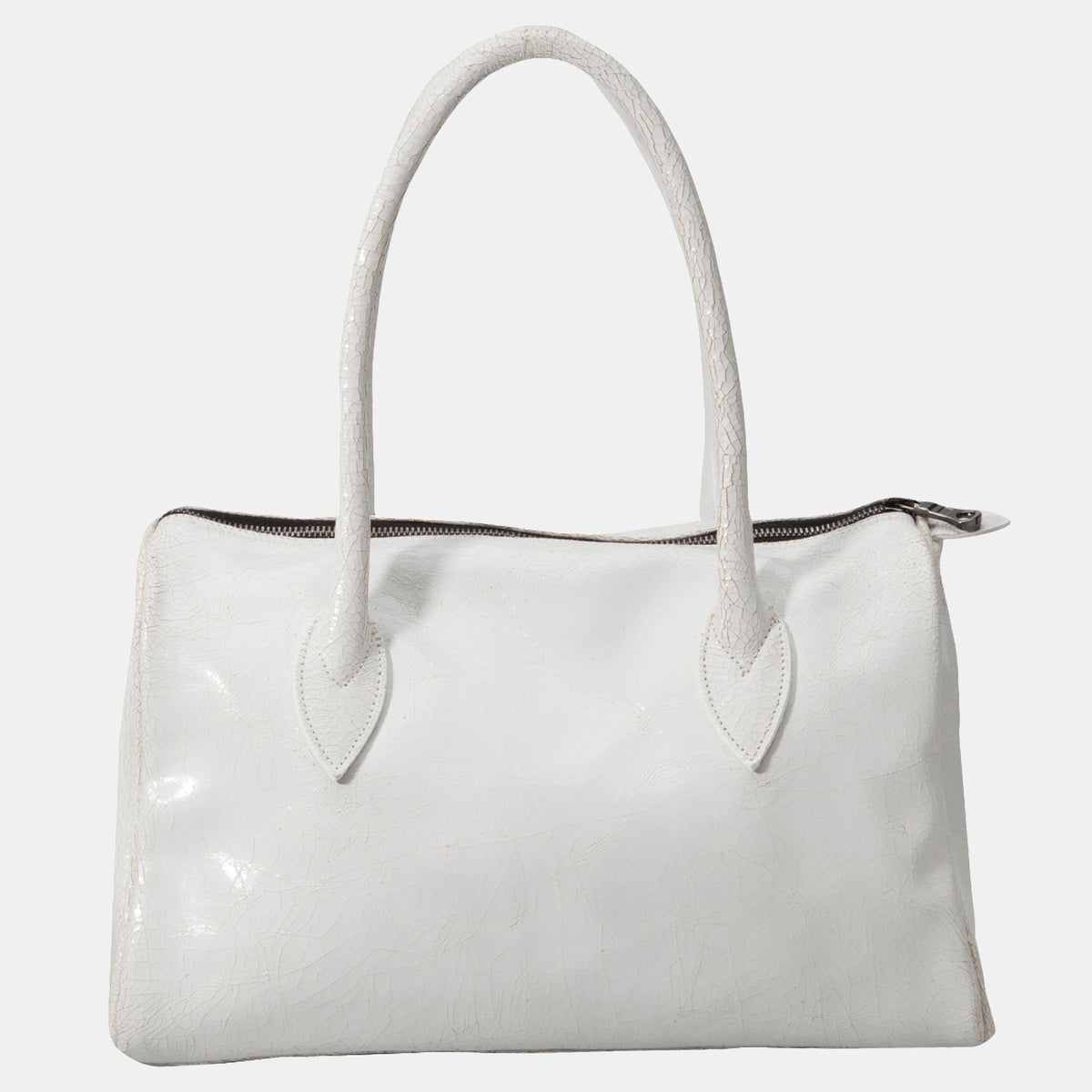 Luxury leather sustainable silk doctor shaped handbag