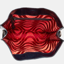 Luxury leather sustainable silk tote bag carryall carry-on