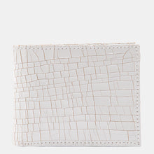 Luxury leather sustainable silk wallet bifold 